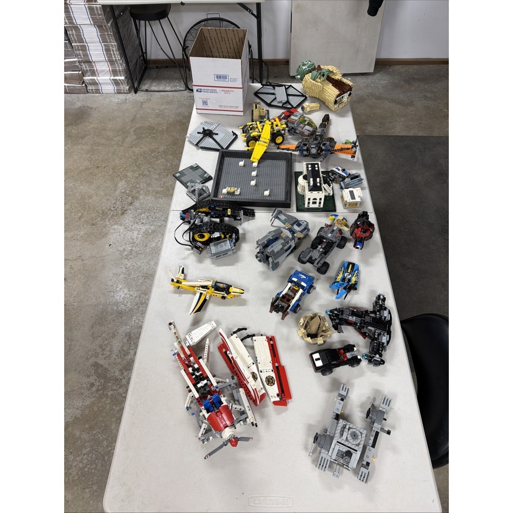 LEGO Bulk Lot Mixed Sets Star Wars Architecture Technic White House Big Ben
